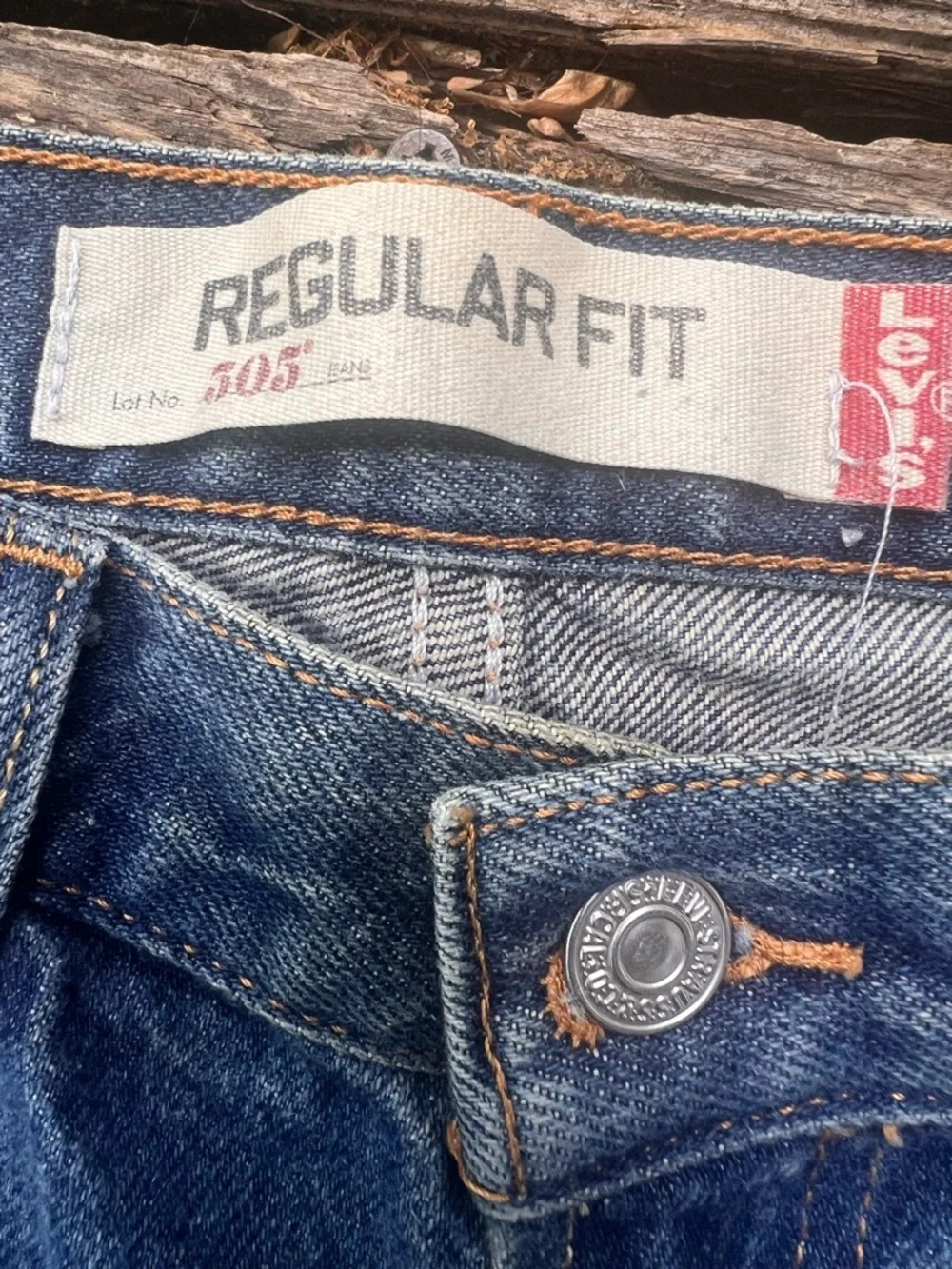 Levi's Men's Blue Denim Jeans - Classic Straight Fit